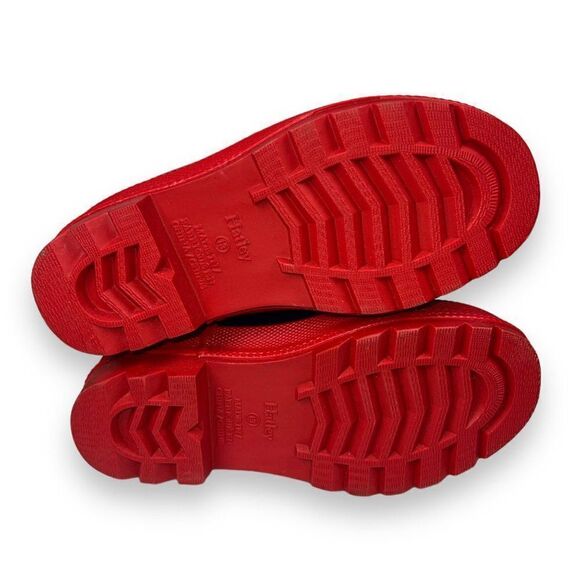 Hatley Navy & Red Rain Matte Boots RB0NAVY307 Youth 13 - Picture 8 of 10